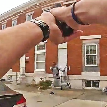 Baltimore Cops Shoot Suspect Who Opened Fire During a Foot Chase