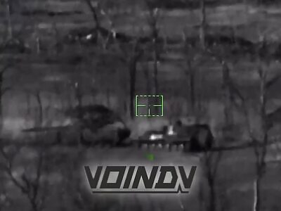 Ukrops Hit By Guided Missile 