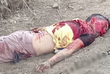 Dead corps of Stabbed man dumped in abandoned road 