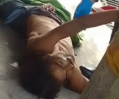 Homeless strangulated to death 