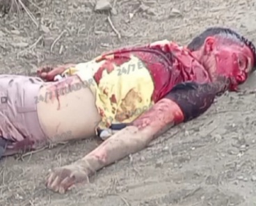 [Extended video] DEAD CORPS OF STABBED MAN DUMPED IN ABANDONED ROAD