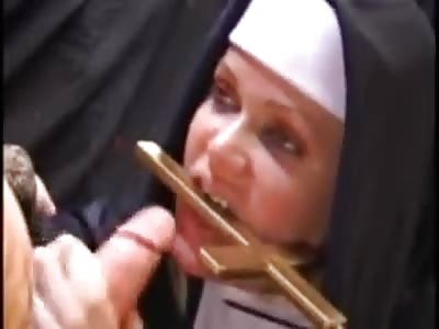 Cock Sucking Nun Just Booked Herself A Ticket To Hellâ€¦ 