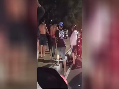 Thief beaten by angry mob