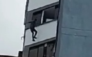 Depressed man commit suicide by jumping from window 