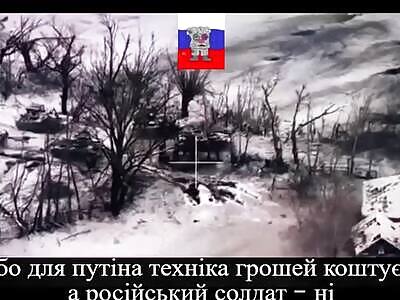Failed Russian attack near Kupyansk