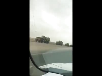 Saudi Armed Forces On The Way To Syria