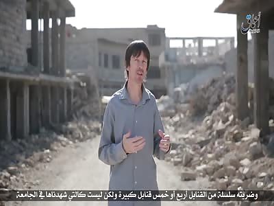 JOHN CANTLIE SPEAKING ABOUT THE US BOMBING MOSUL UNIVERSITY AND POPULAR AREAS IN THE CITY 