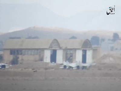Russian Airbase Attacked by the Advancing Mujahideen