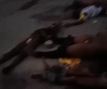 Haitian gang members tortured castrated and end executed in street 