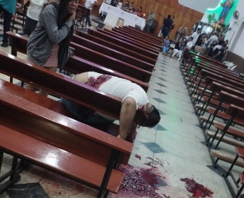 Ecuadorian man executed in church 