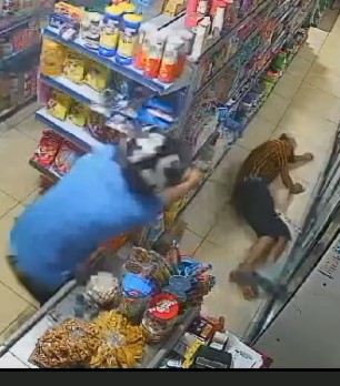 Man Chased and Murdered in a Store