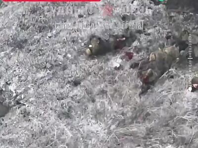 Russian drones destroy Ukrainian infantry 