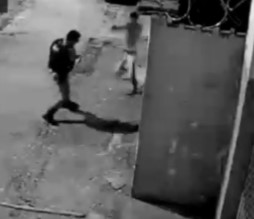 (clean video) police officer being executed in Belo Horizonte Brazil, 