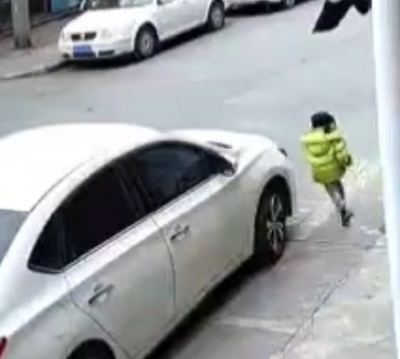Kid Crushed By SUV