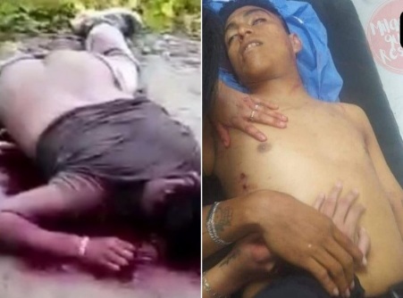 Dead body of gang member executed and dumped in abandoned road 