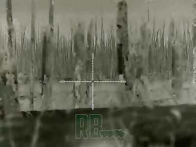 RU Sniper Takes Out 2 Ukrops 