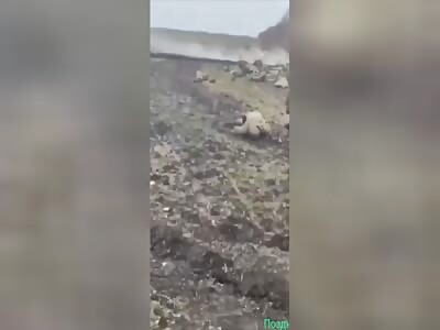 More footage from Trudovskoye after the HIMARS strike