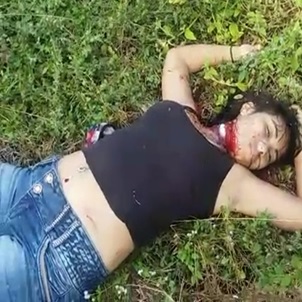 Pretty Woman with Throat Slashed Was Found in Forest.