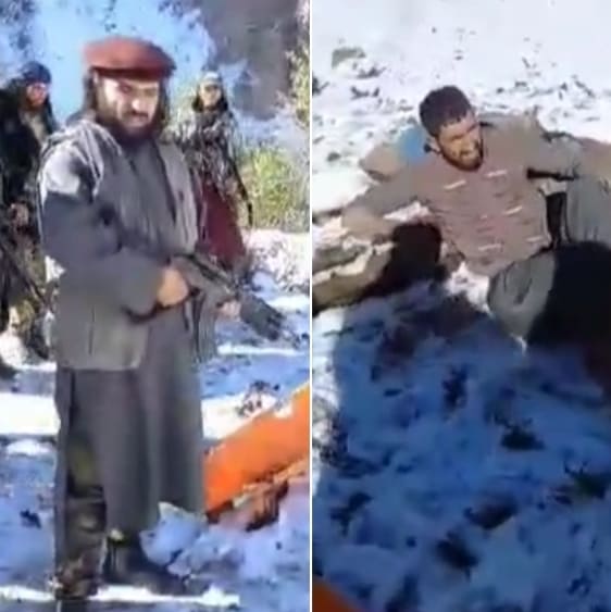Suspected NRF Member Executed By Taliban (Full + Better Quality)