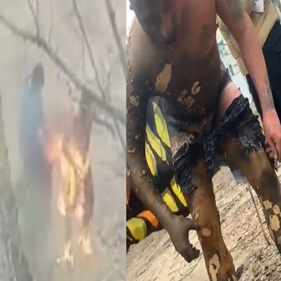 Man Self Immolates To Avoid Ukrainian Army Service.