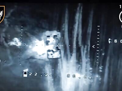 Ukrainian drones haunt invaders even at night