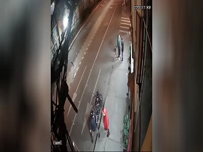 Sicarios murder a man outside a bar in Colombia