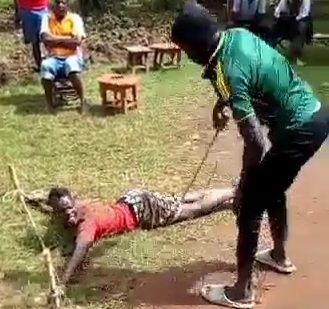 Kenyan Woman Flogged by Abusive Husband 