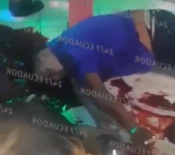 Sicario deadly attack in local bar in Guayaquil Ecuador 