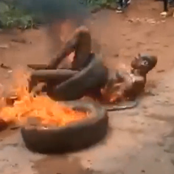 Mob Burns Alleged Girl Killer To Death In Kenya