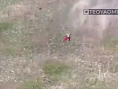 Drone Savagely Splits Russian in Half—Blood Gushes