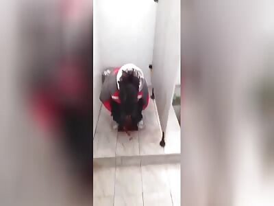 Giving Birth in a public toilet
