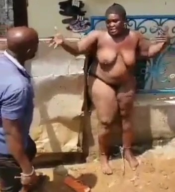 Woman Accused of Witchcraft is Stripped Naked and Whipped 