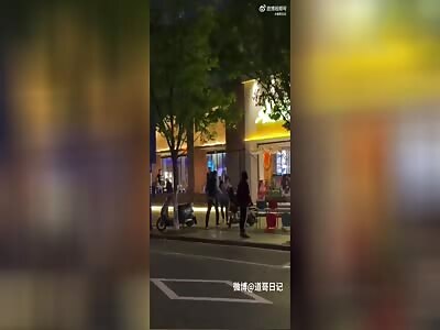 Two Blokes Get In A Fight Over A Woman