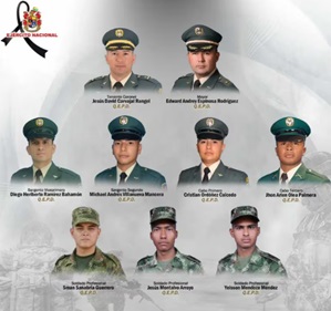 9 Colombian Soldiers Dead In Chopper Crash