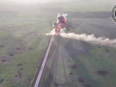 Spellbinding Fireball Erupts when Russian Turret Tossed