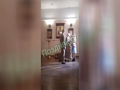 Drunk Man Pesters Parishioners, and Then Completely Attacks Priest