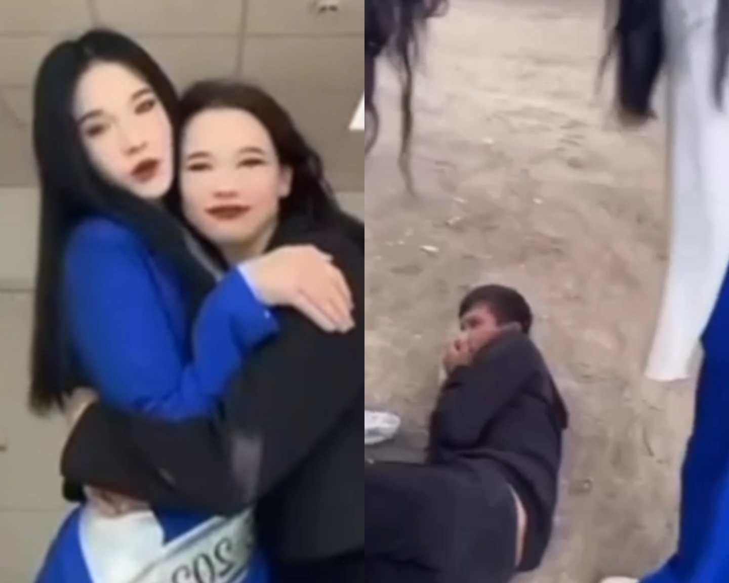 2 Girls Post Video on TikTok of How They Beats Up Dude Unknown to Them