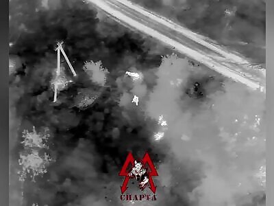 Russian drones hunting Ukraine infantry 