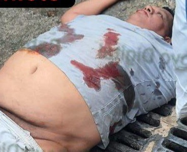 Fat man shot dead by sicario 