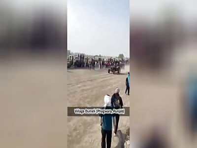 Tractor Goes out of Control During Race (Several Injured)