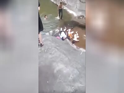 Entire family drowns in a river in China