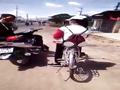 Vietnamese Violent Road Rage!