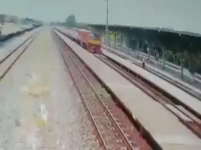 Suicide by Train!