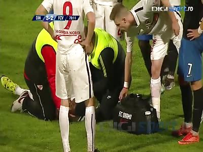 Shocking. Football Player Patrick Ekeng Collapses and Dies on the Field 