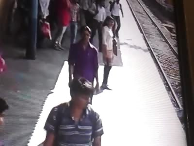 Suicide by Train. 60 year Old Woman Jumps in Front of Train