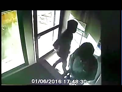 Man Stabbed Inside ATM Counter