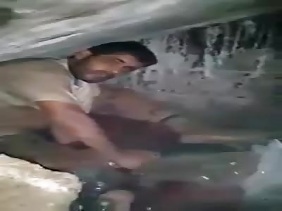 Man caught in Dark Cave is Killed by Terrorists Anyways 