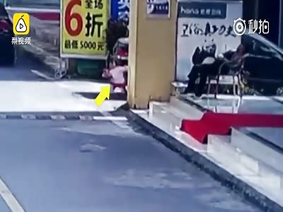 1 Year Old Girl Crushed by Reversing Car