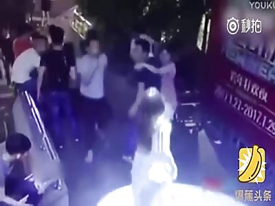 Man Gropes a Girl's Breast in Public and Beats her When She Opposes