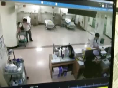 Drunk Student Attacks Doctor with a Tray